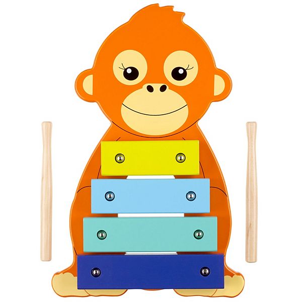 Orange Tree Toys Wooden Xylophone Orangutan Orange Tree Toys