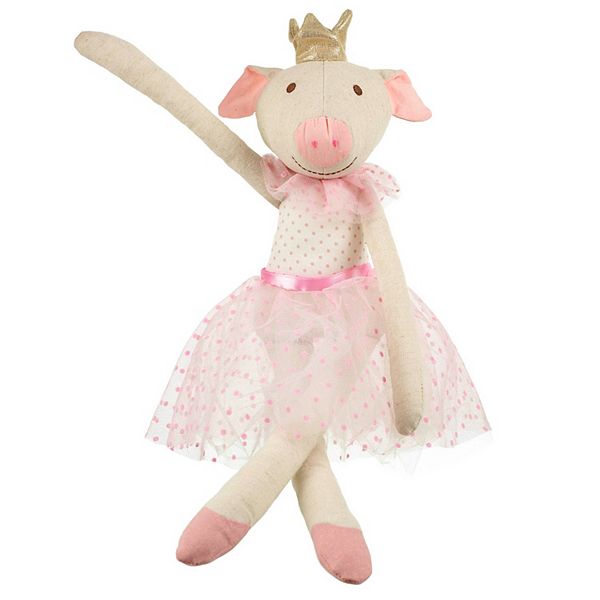 Orange Tree Toys Pig Princess Ballerina Rag Doll Orange Tree Toys