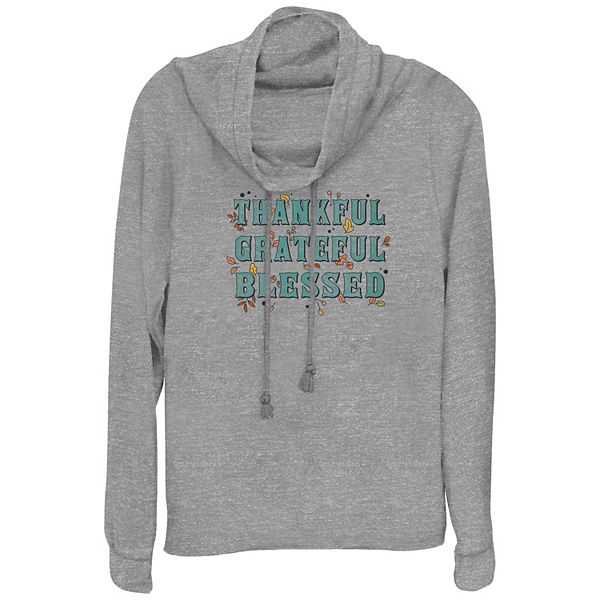 Женская Футболка Unbranded Thankful Grateful Blessed Cowlneck Unbranded