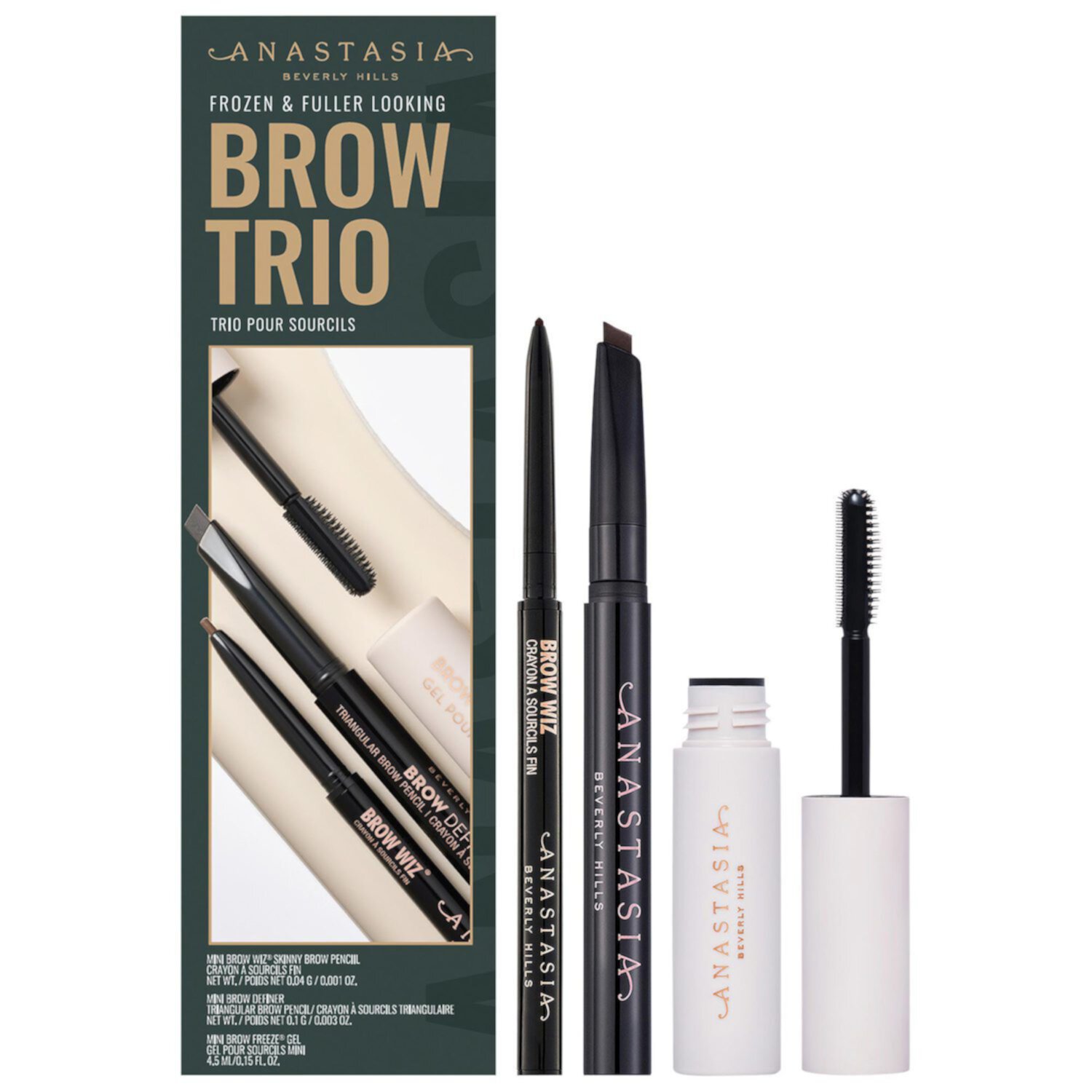 Anastasia Beverly Hills Mini Frozen & Fuller-Looking Brow Kit Anastasia Beverly Hills