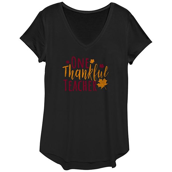 Женская Футболка Unbranded One Thankful Teacher Unbranded