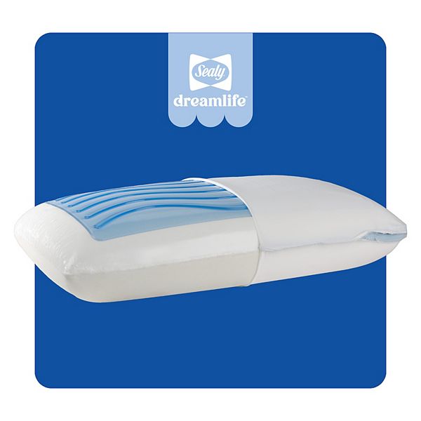 Sealy Dreamlife™ Memory Foam Gel Pillow Sealy