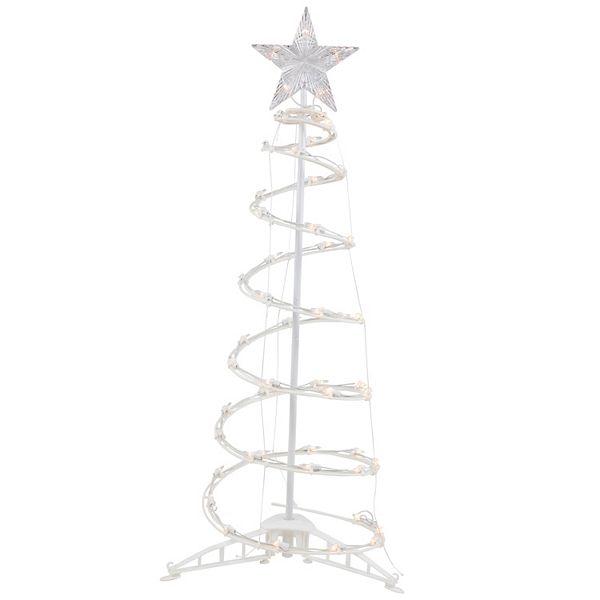 Northlight 3-ft. Lighted Spiral Cone Tree Outdoor Christmas Decoration Northlight