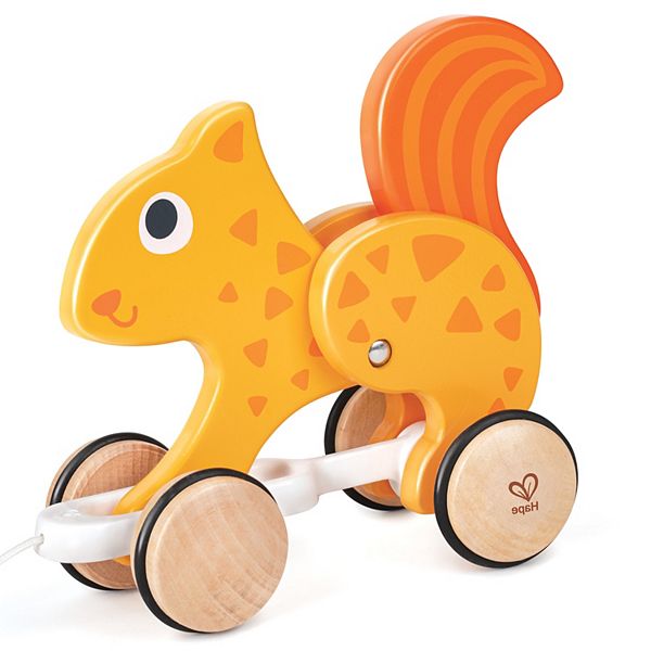 Hape Wooden Pull-Along Toy - Squirrel Hape