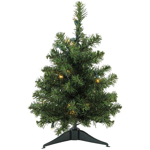 Northlight 18" Pre-Lit Medium Canadian Pine Artificial Christmas Tree Northlight