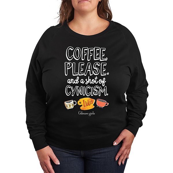 Женская Футболка Licensed Character Gilmore Girls Coffee Shot of Cynicism Licensed Character