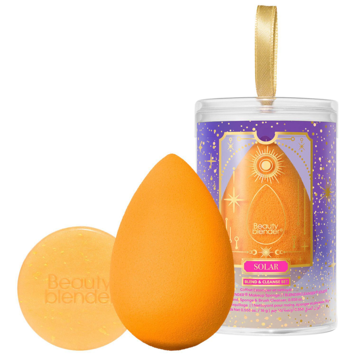 Набор Blend & Cleanse с губкой Beautyblender и веганским очищающим средством Beautyblender