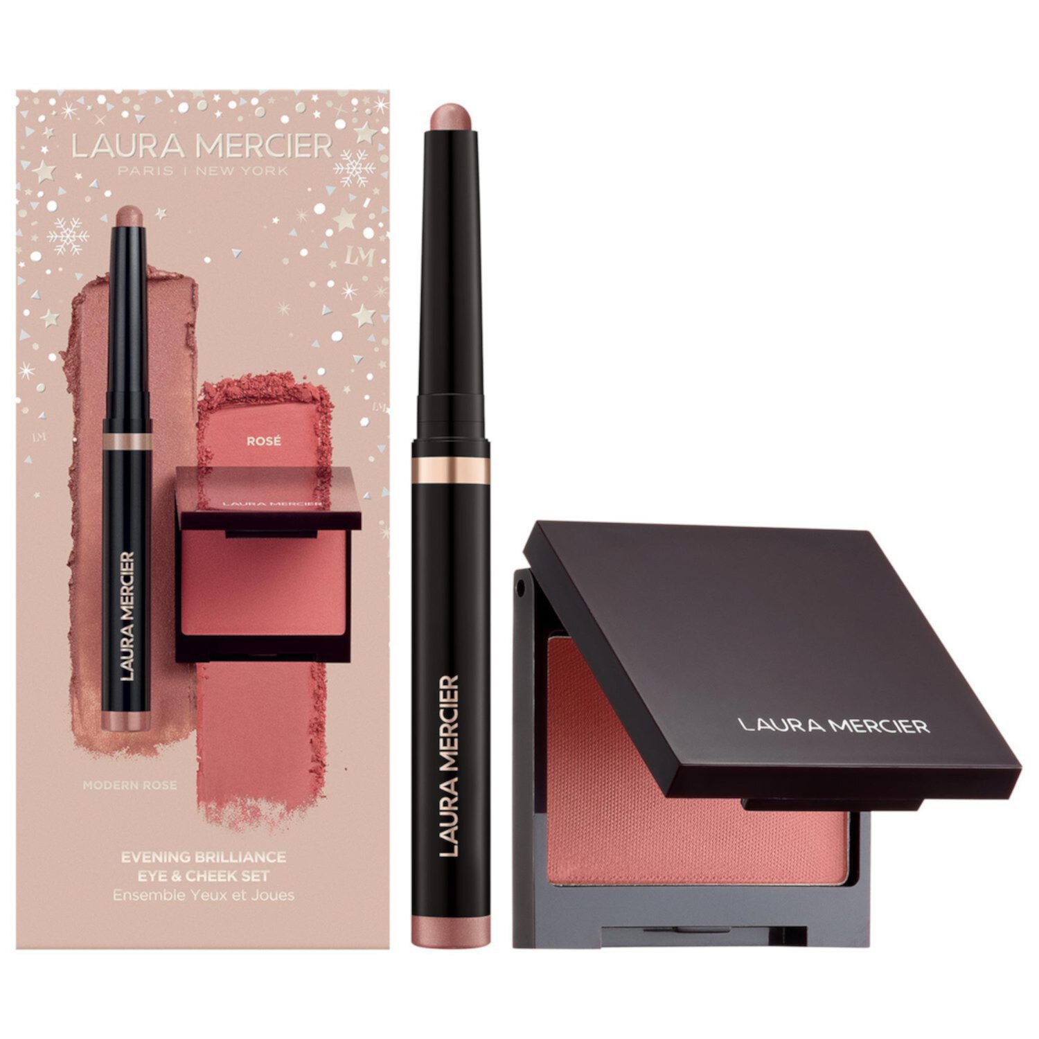 Laura Mercier Evening Brilliance Caviar Eyeshadow and Blush Set Laura Mercier