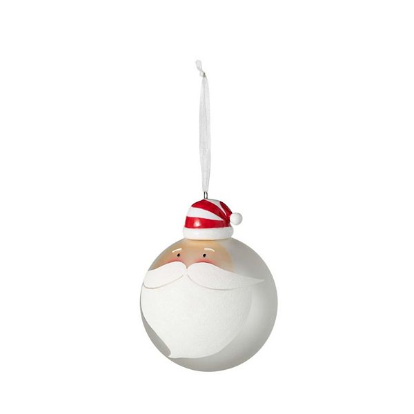 Haven Living 4.75-in. Whimsical Santa Ball Christmas Ornament Haven Living