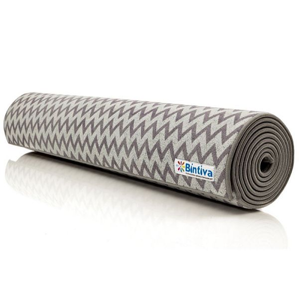 Bintiva Chevron Style Yoga Towel Hybrid Mat Bintiva