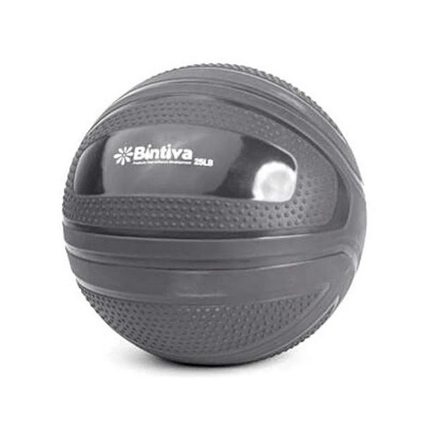 Bintiva 25lb Textured Slam Ball - Black Bintiva