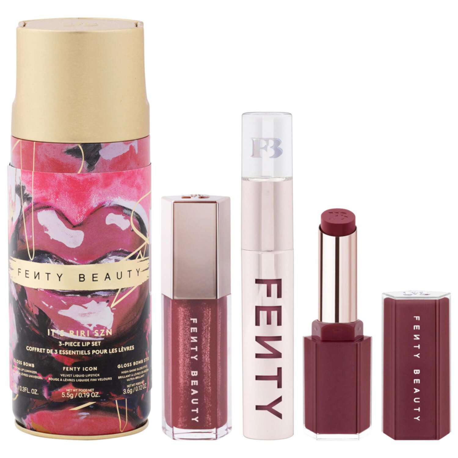 FENTY BEAUTY by Rihanna It's Riri Szn 3-Piece Lip Set FENTY