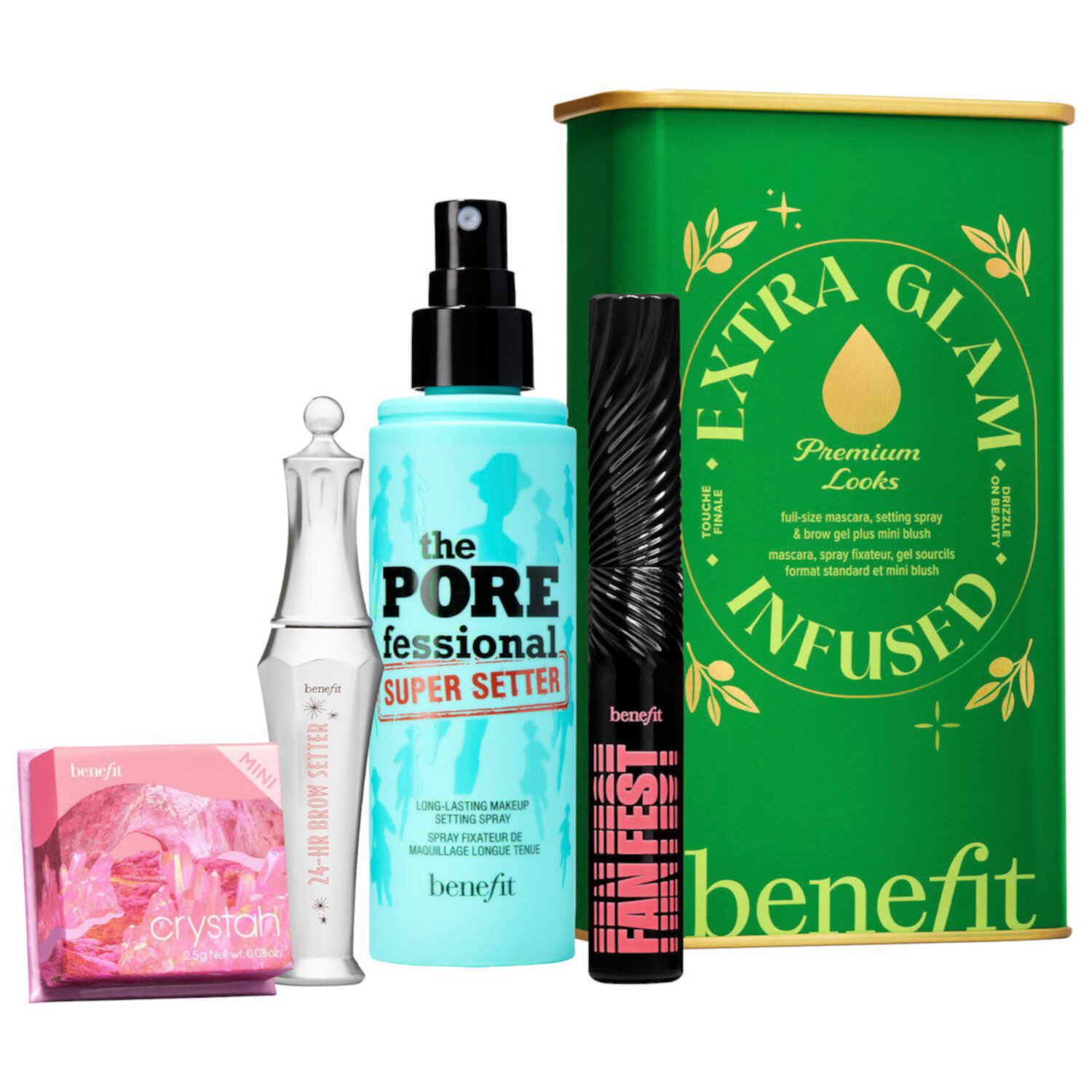 Benefit Cosmetics Extra Glam Infused Full-Face Beauty Set Benefit Cosmetics