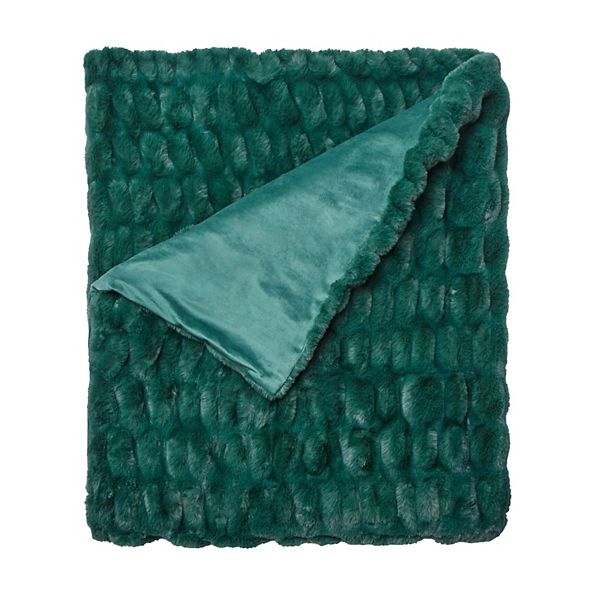 Brylanehome Faux Fur Throw BrylaneHome