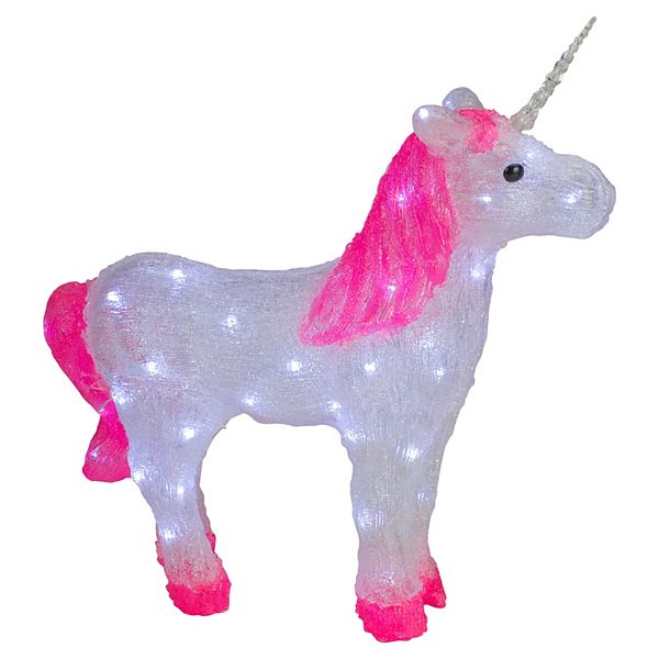 Northlight 23 in. LED Acrylic Unicorn Christmas Display Decoration Northlight