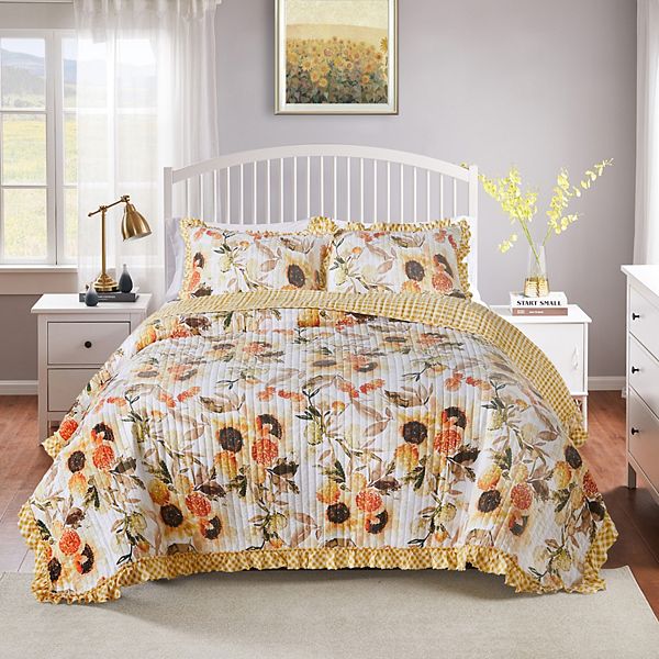 Greenland Home Fashions Somerset Quilt Set Greenland Home Fashions