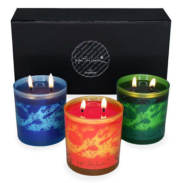 Jumper Maybach® X Kromara® - Luxury 8oz Color Changing Candle Gift Set (3-pack) Kromara