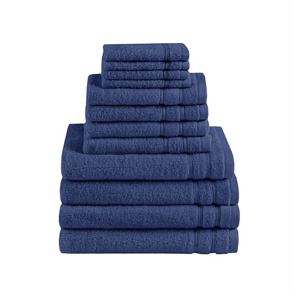 510 Design 400GSM Essential Bundle Quick Dry Cotton 12PC Towel Set 510 Design