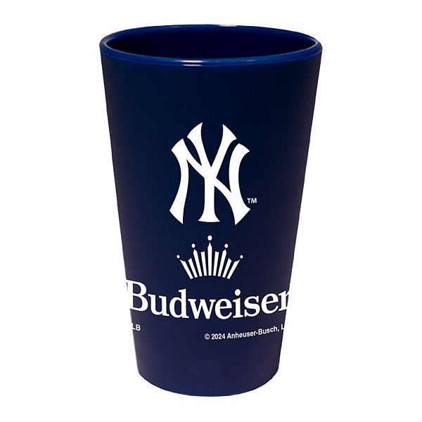 WinCraft New York Yankees MLB x Budweiser 16oz. Silicone Pint Glass Wincraft