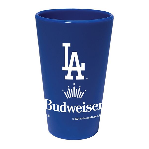 WinCraft Los Angeles Dodgers MLB x Budweiser 16oz. Silicone Pint Glass Wincraft