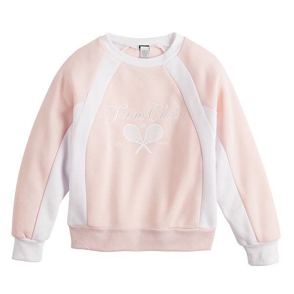 Girls 7-16 Harper & Ivy Crewneck Graphic Sweatshirt Harper & Ivy