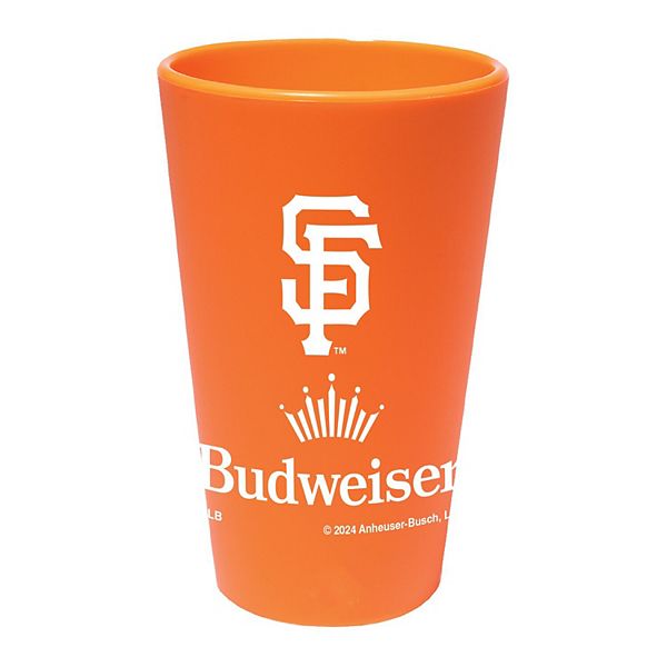 WinCraft San Francisco Giants MLB x Budweiser 16oz. Silicone Pint Glass Wincraft