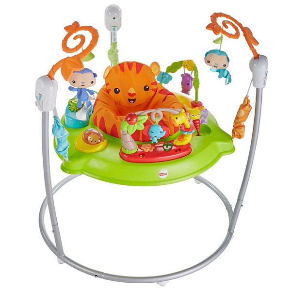 Fisher-Price Baby Bouncer Tiger Time Jumperoo Activity Center Fisher-Price