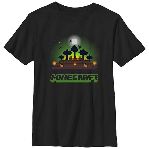 Детская Футболка Licensed Character Minecraft Pumpkin Night Licensed Character