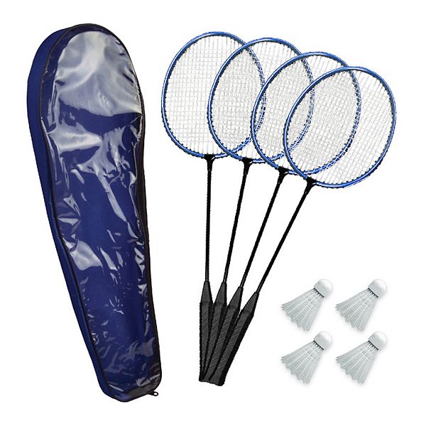 Poolmaster Deluxe Swimming Pool and Backyard Badminton Racket and Birdie Set Poolmaster