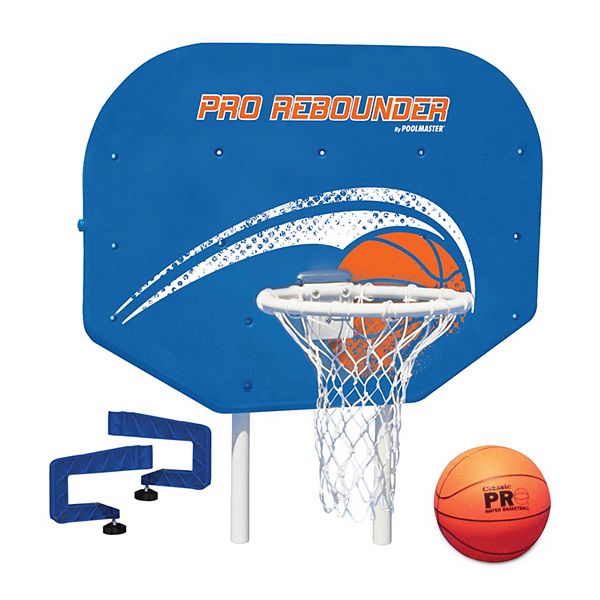 Poolmaster Pro Rebounder Poolside Basketball Game with Bracket Mounts Poolmaster