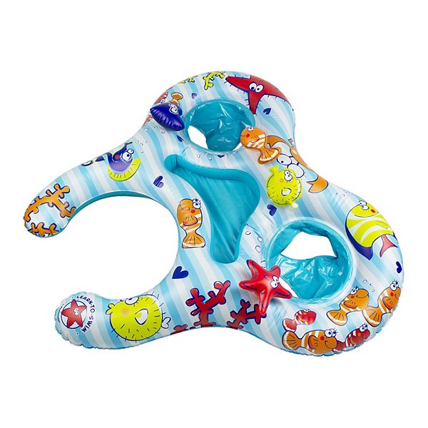 Poolmaster Mommy and Us Dual Baby Seat Pool Float Poolmaster