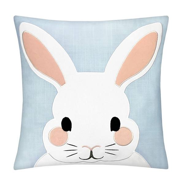 Celebrate Together™ Easter Front & Back Embroidered Bunny Pillow Celebrate Together