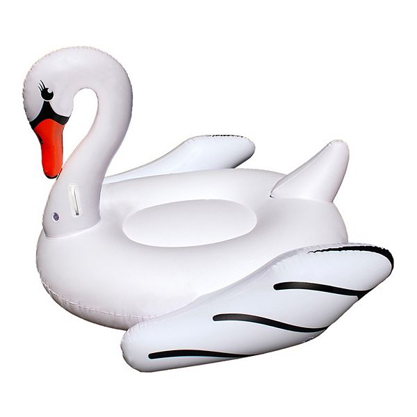 Poolmaster Jumbo Swan Swimming Pool Float Poolmaster