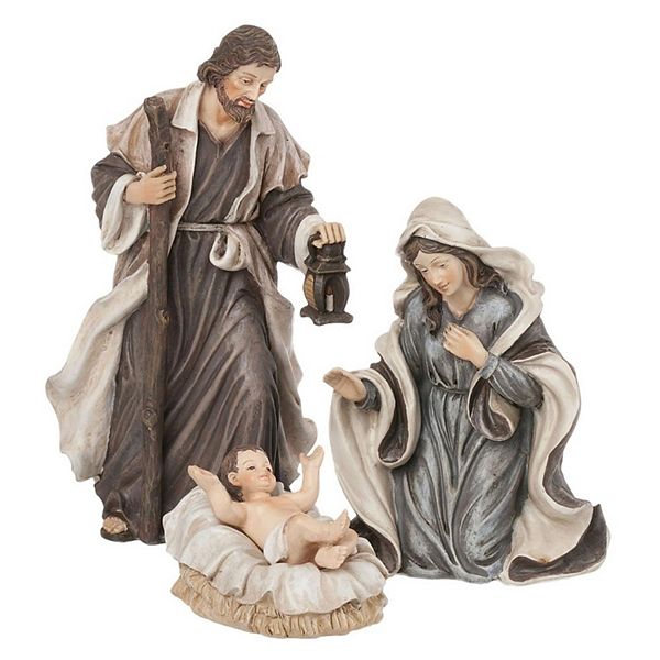 Haven Living 3 Piece Holy Family Nativity Figurine Set Table Decor Haven Living