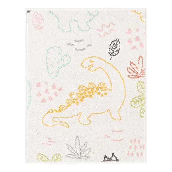 Unique Loom Dino Whimsy Kids Rug Unique Loom