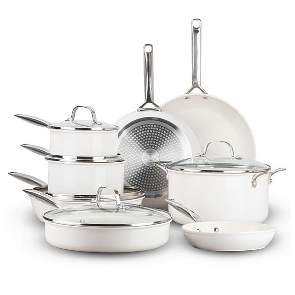 Gotham Steel 13-Piece Natural Collection Ultra Performance Ceramic Nonstick Cookware Set Gotham Steel