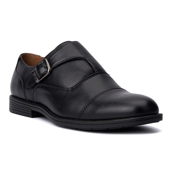 Мужские кожаные туфли Marlon Monk Strap от New York & Company с бахромчатой застежкой New York & Company