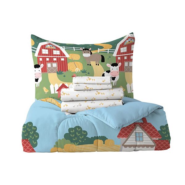 Dream Factory Barnyard Animals Bed Set Dream Factory