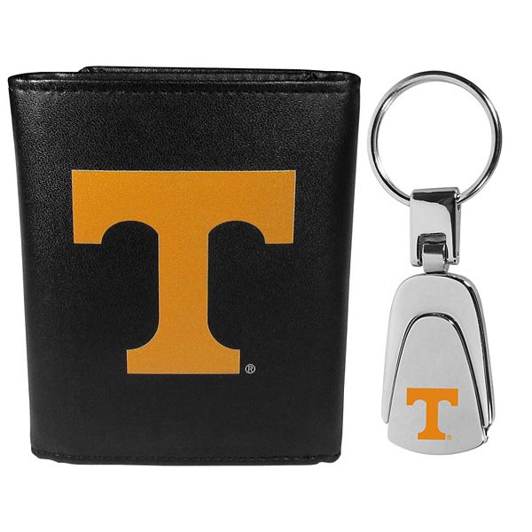 Бумажник из кожи и брелок из стали с символикой Tennessee Volunteers Unbranded