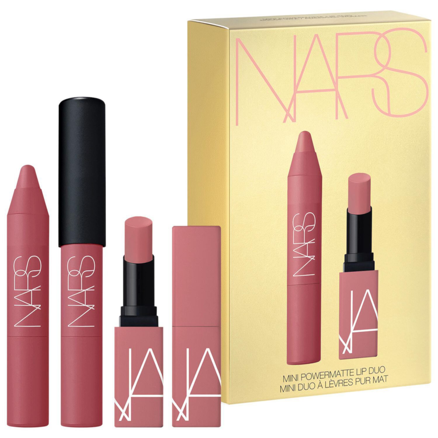 NARS Mini Powermatte Lip Pencil and Lipstick Duo Set NARS