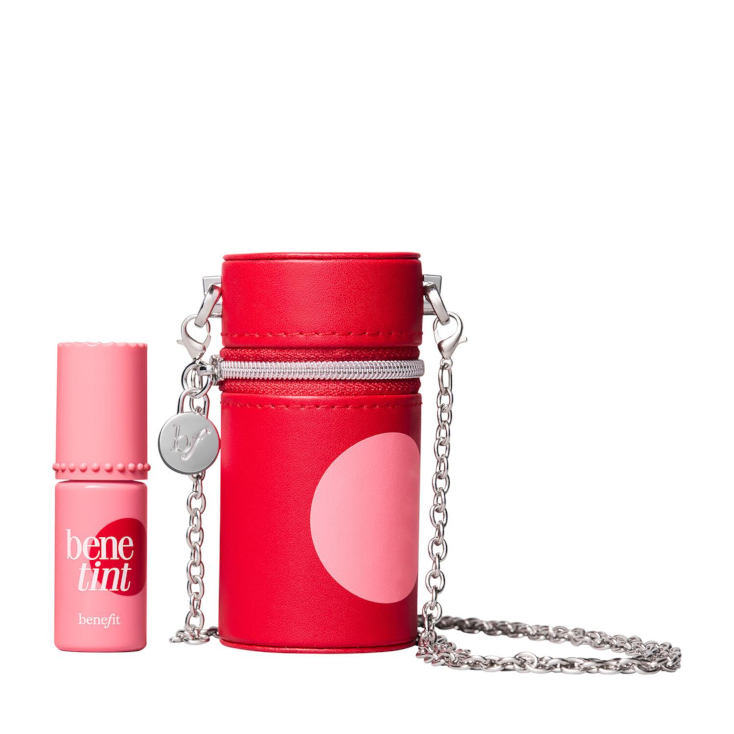 Benefit Cosmetics Benetint Limited-Edition Liquid Lip + Cheek Blush Stain with Wearable Carry Case Benefit Cosmetics