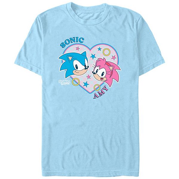 Мужская Футболка Licensed Character Sonic And Amy Love Licensed Character