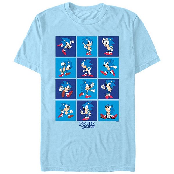 Мужская Футболка Licensed Character Sonic The Hedgehog Strike A Pose Licensed Character