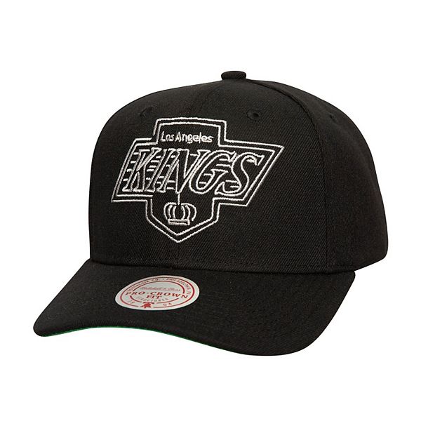 Кепка Mitchell & Ness Черная Los Angeles Kings Soul Strike Neon Logo Pro Crown Mitchell & Ness