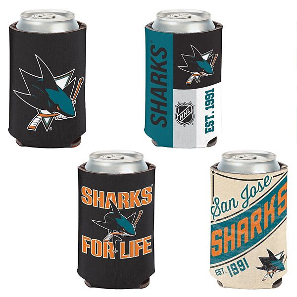 Набор из 4-х портативных холодильников WinCraft San Jose Sharks для 12oz. банок, нейлон, складной Wincraft