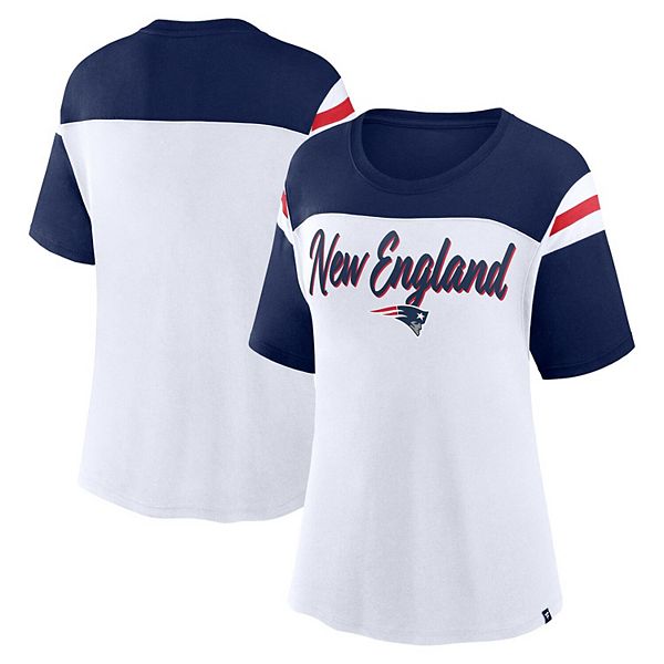 Футболка Fanatics New England Patriots Cheer Chant с короткими рукавами, 50% хлопка, 50% полиэстера Fanatics Brands - White Label