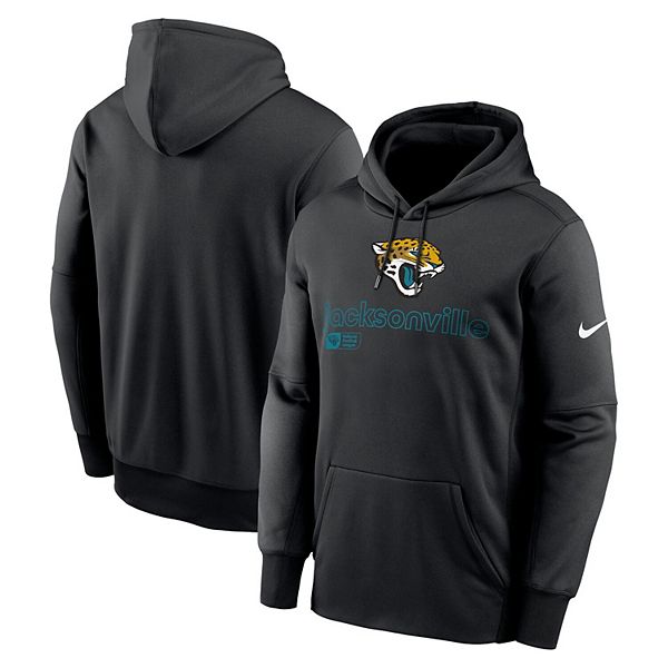 Мужской Худи Nike Black Jacksonville Jaguars Performance NCAA