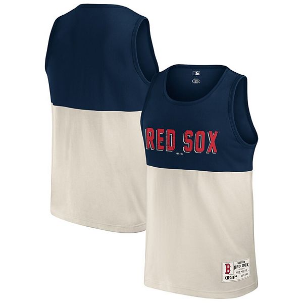 Мужская Футболка Darius Rucker Collection by Fanatics Темно-синяя Boston Red Sox Colorblock Darius Rucker Collection by Fanatics