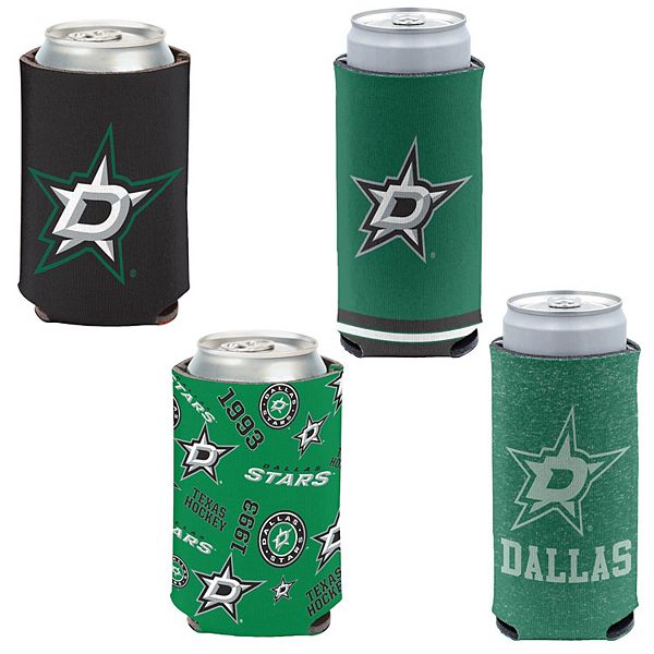 Портативные холодильники WinCraft Dallas Stars, Набор из 4-х предметов, 12oz, Материал: неопрена, Двухсторонний дизайн Wincraft