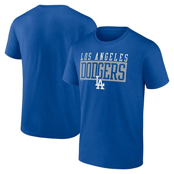 Мужская футболка Fanatics с надписью 'Los Angeles Dodgers Hard To Beat', 100% хлопок, цвет королевский синий Fanatics Brands - White Label